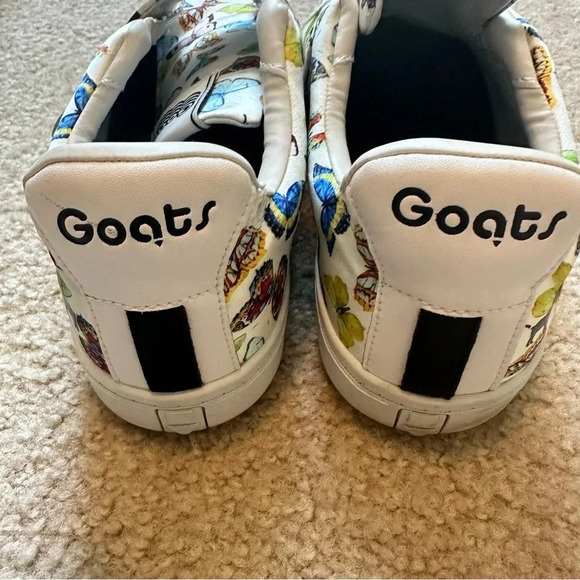 GOATS WOMENS (VEL CLOSE) BUTTERFLY JUST PRESS PLAY SNEAKERS SIZE 9.5 - Picture 3 of 6